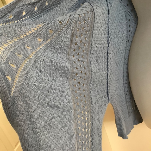 Northern reflections crochet cardigan topper Small - Picture 7 of 9